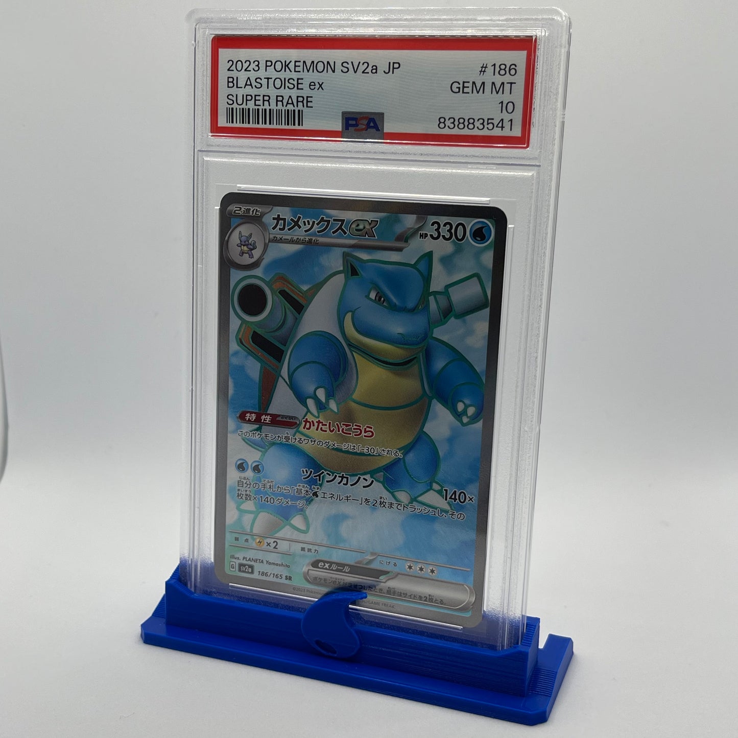 PSA Graded Card Stand Pokemon Types Themed