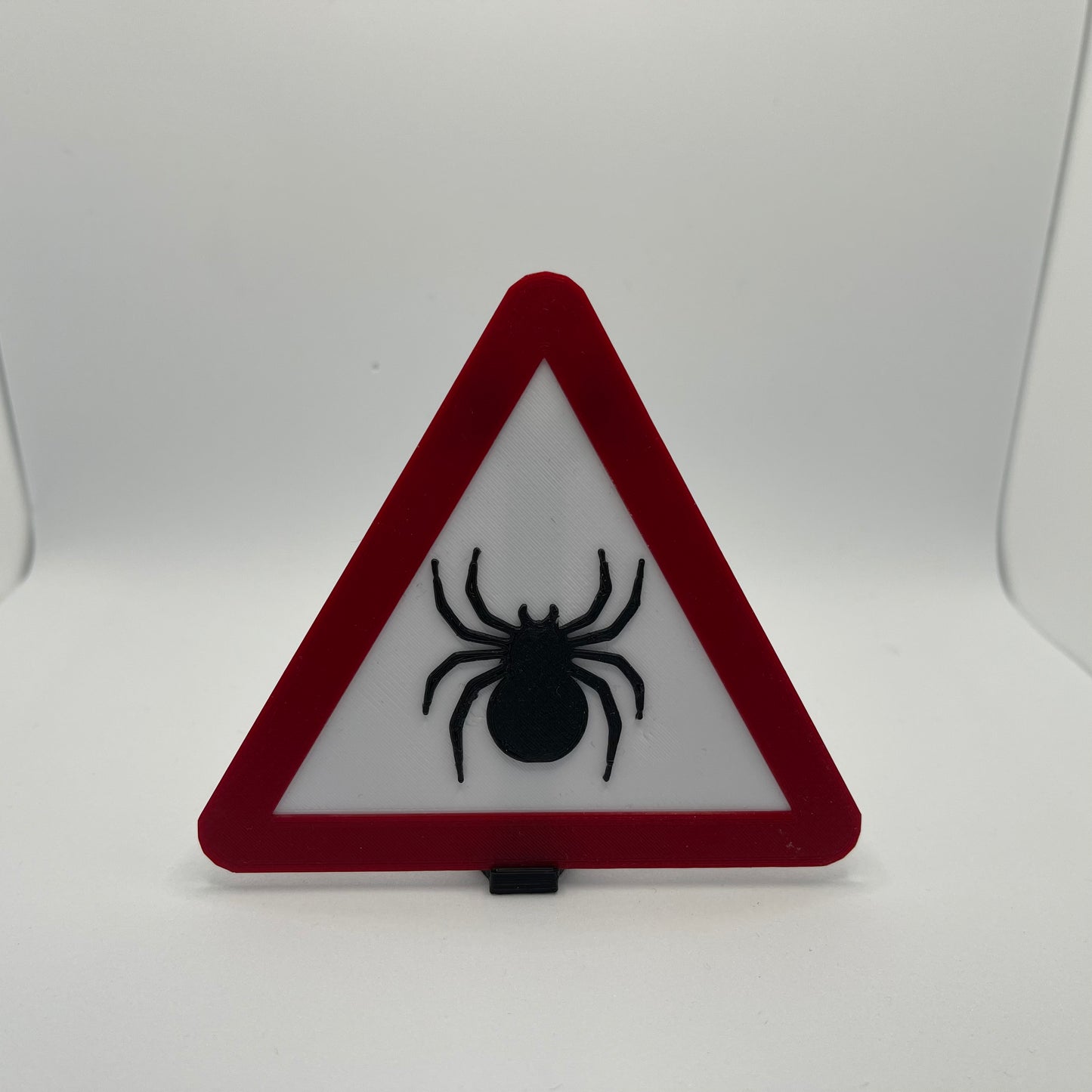 Spider Caution Warning Sign