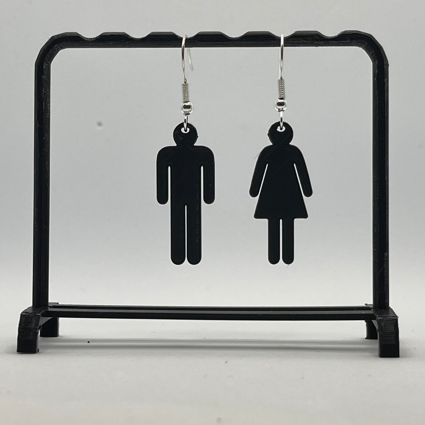 Man And Woman Dangle Earrings