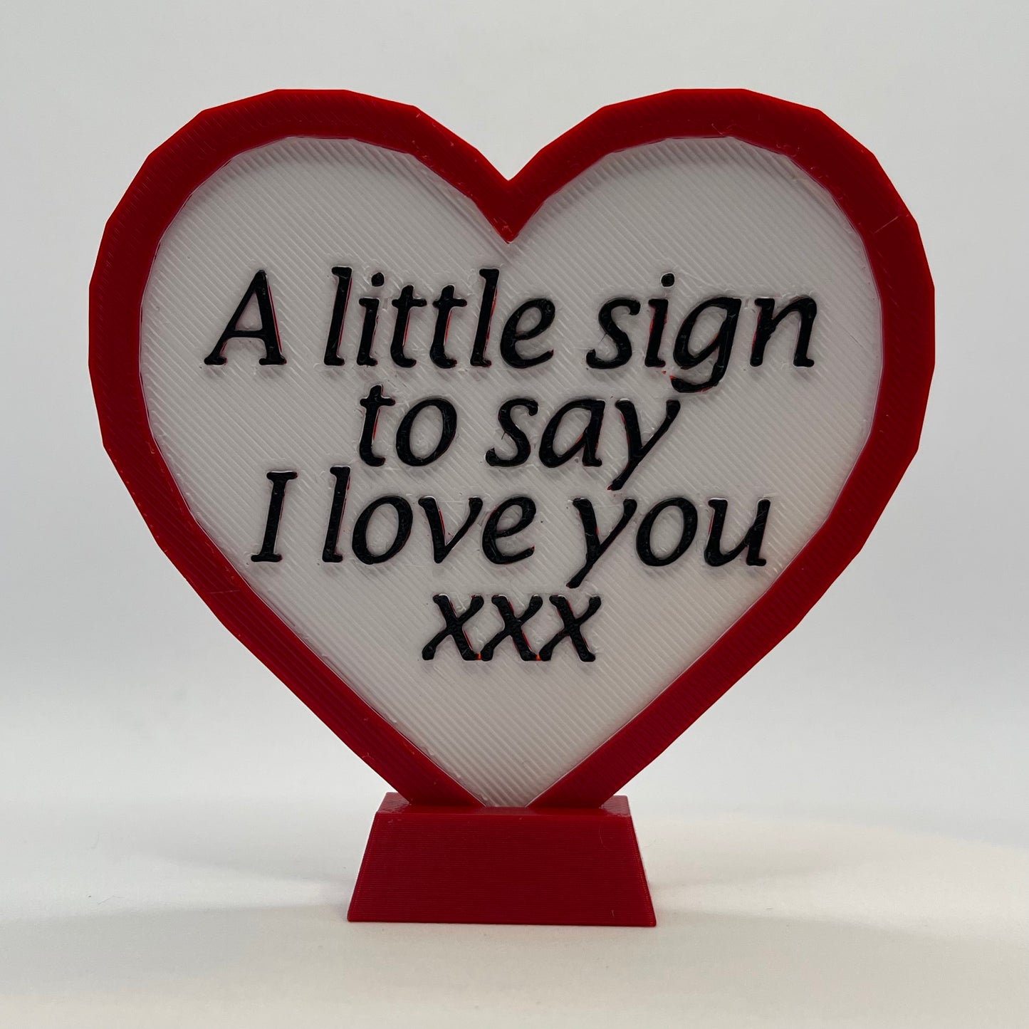 Valentines Day ‘A Little Sign To Say I Love You’